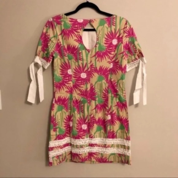 Lilly Pulitzer Coastal Kiss Pink Floral Dress - Picture 6 of 6